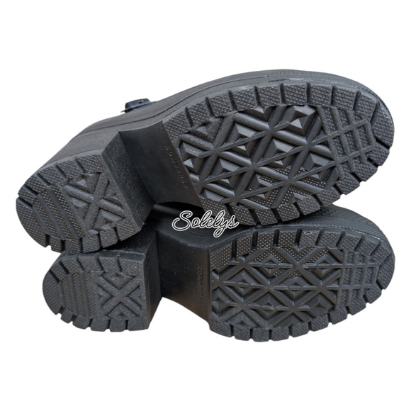 Converse Chuck 70 De Luxe Heel Platform Chunky Strap Sandal Monochrome Black 7.5 - Picture 7 of 9